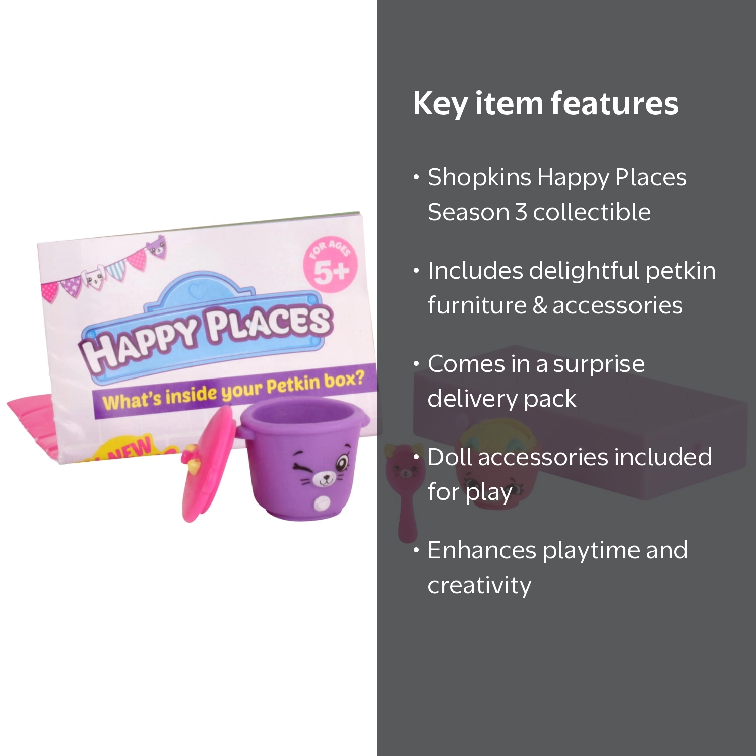 Shopkins Happy Places Season 3 Surprise Delivery Pack Doll
