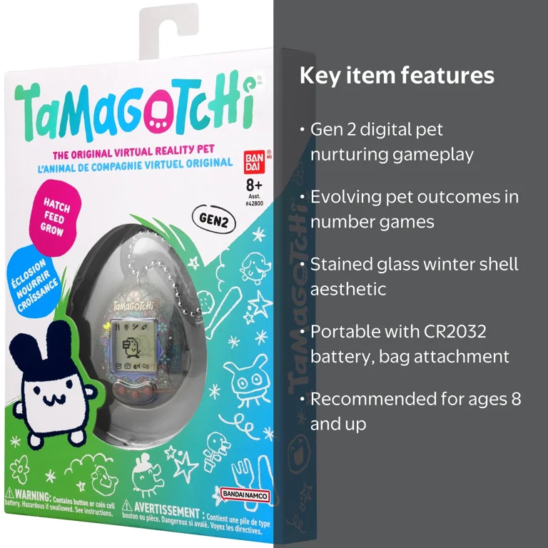 通電確認❣　【極美品】Tamagotchi 2個セット Original Tamagotchi - Stained Glass Winter - Walmart.com
