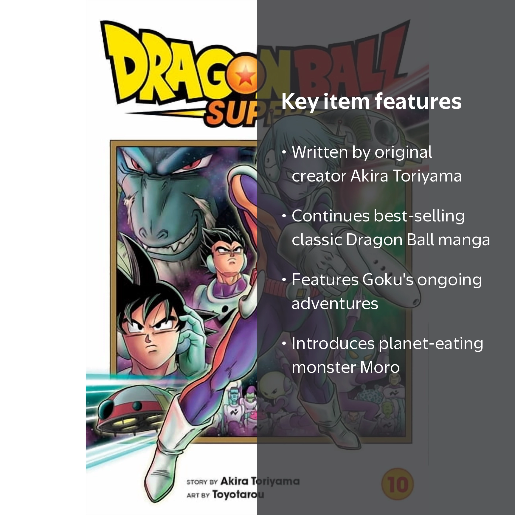 Dragon Ball Super, Vol. 10, Goku's Space Adventure - Walmart.com