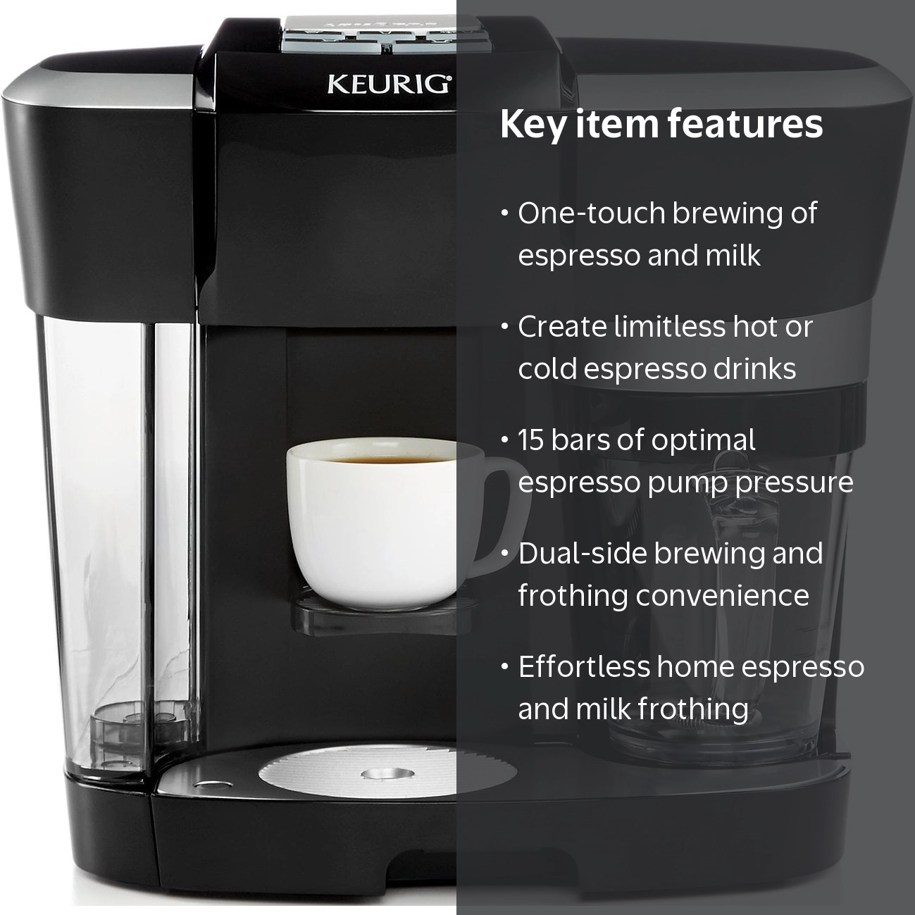 Keurig Rivo 500 Barista Single Serve Coffee Maker & Cappuccino