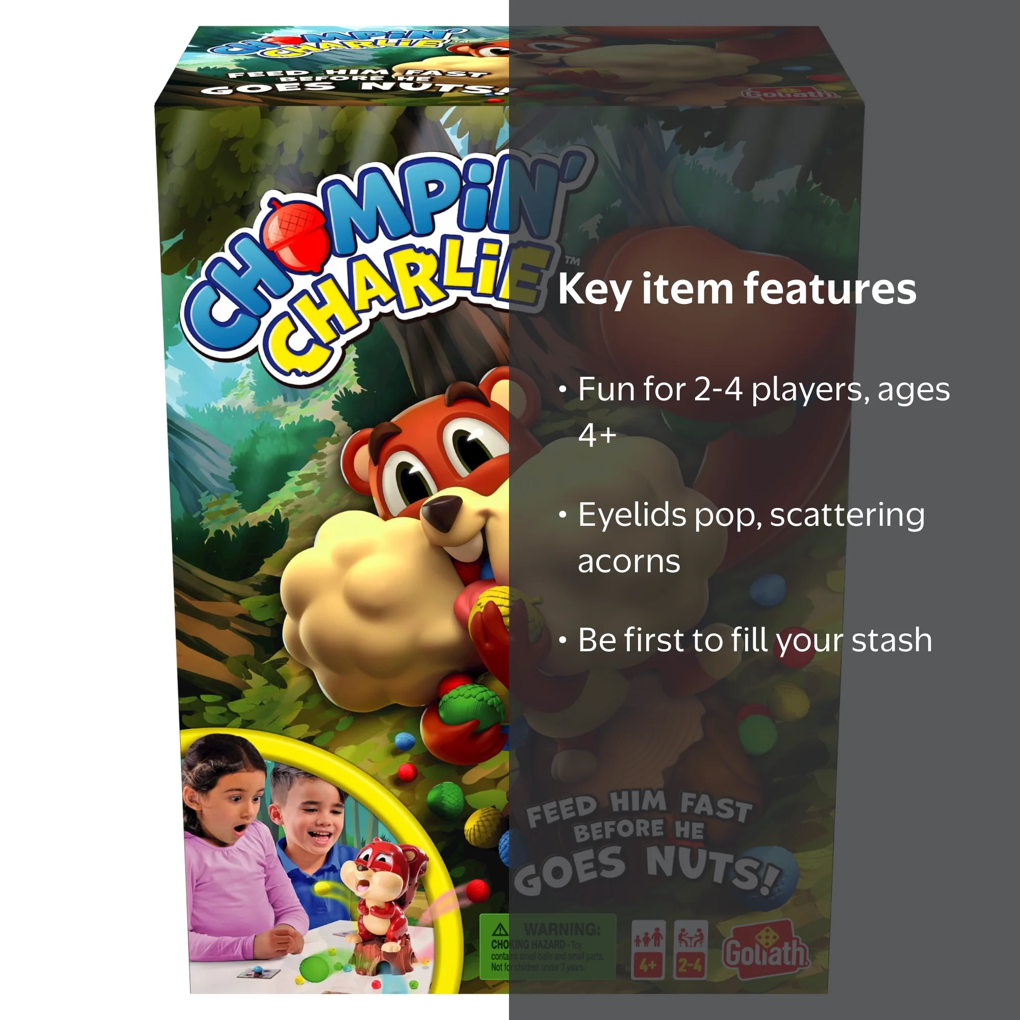 Goliath Chompin Charlie Board Game for Grade School Activities