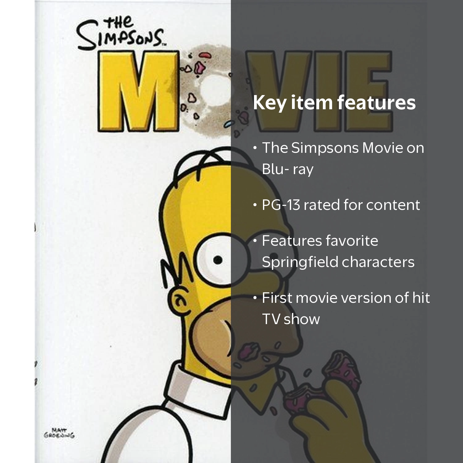 Simpsons Blu-ray 20周年 20th Century Studios, The Simpsons Movie, Blu-ray, PG-13 - Walmart.com