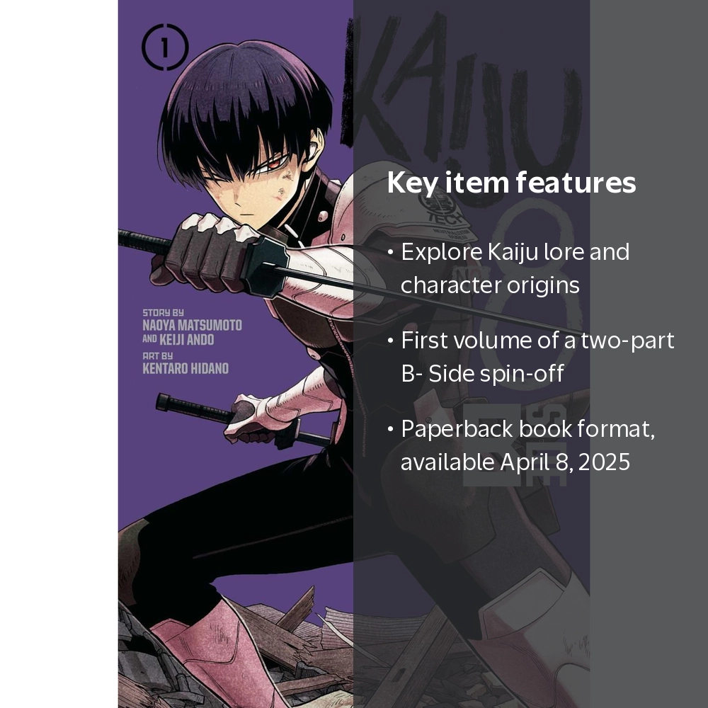 Naoya Matsumoto, Kaiju No. 8 B-Side, Vol. 1, Paperback - Walmart.com