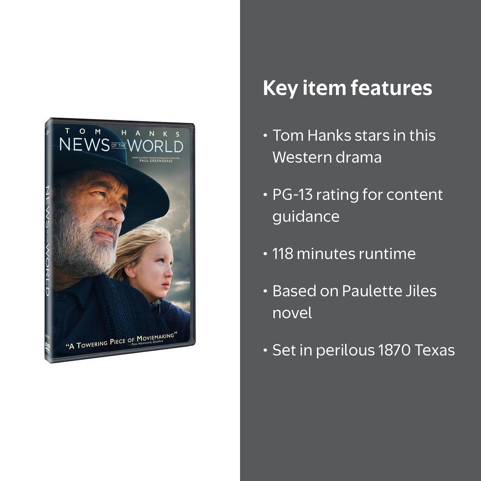 News of the World (DVD) - Walmart.com