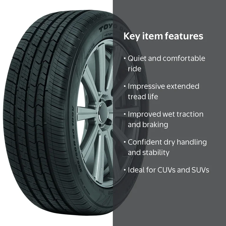 Toyo, All-Season SUV Crossover Tire, 225/65R17 102H, Quiet Tread Toyo, All-Season SUV Crossover Tire, 225/65R17 102H, Quiet Tread