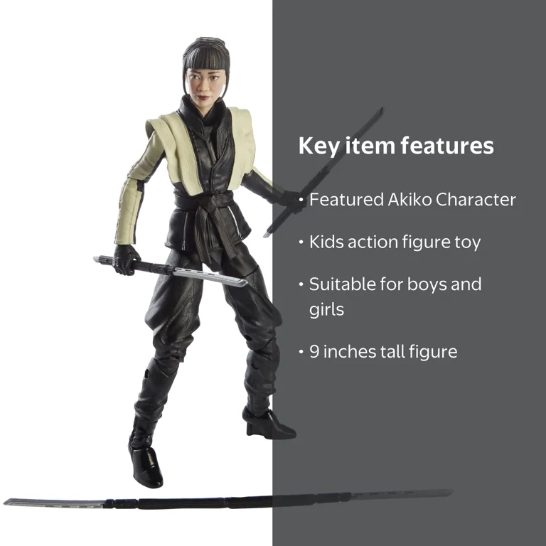 置物 AKIKO G.I. Joe Origins: Kids Toy Action Figure, Akiko from Classified