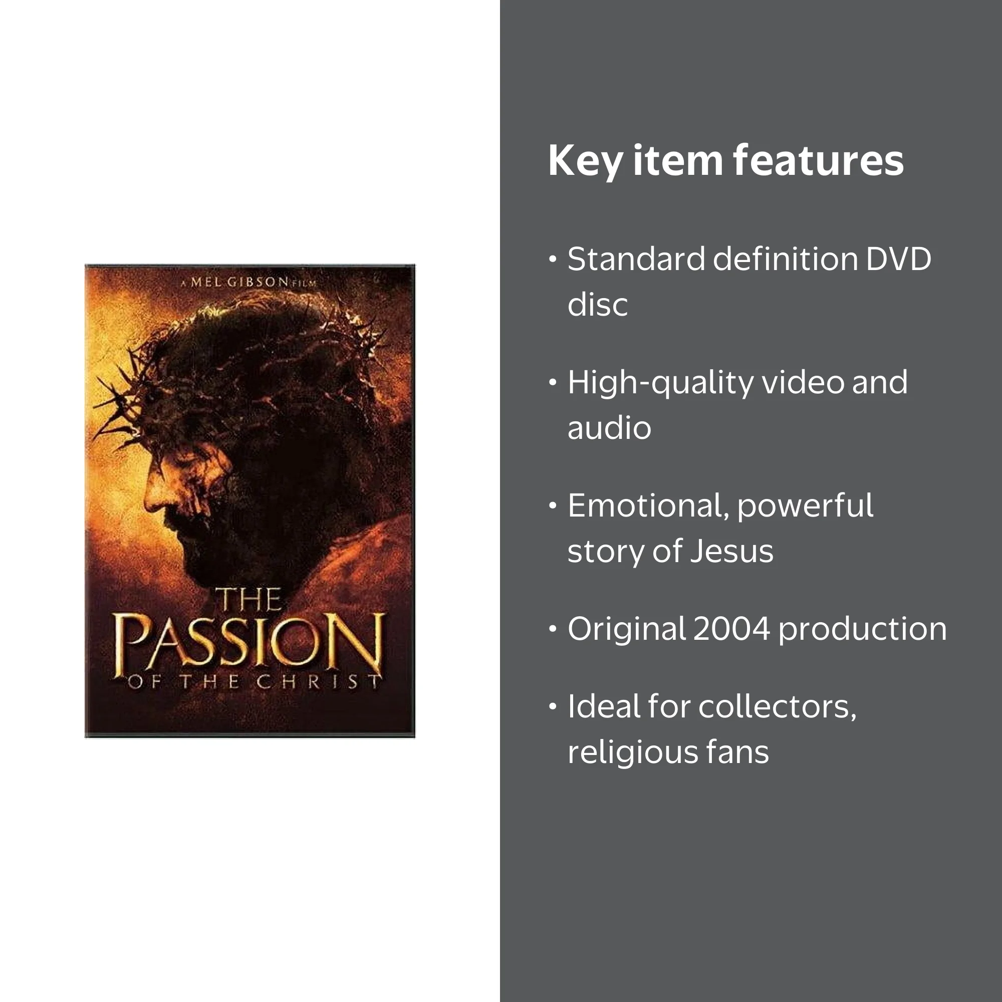 20th Century Fox The Passion of the Christ DVD (2004) (Factory