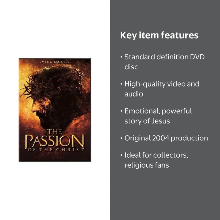 20th Century Fox The Passion of the Christ DVD (2004) (Factory