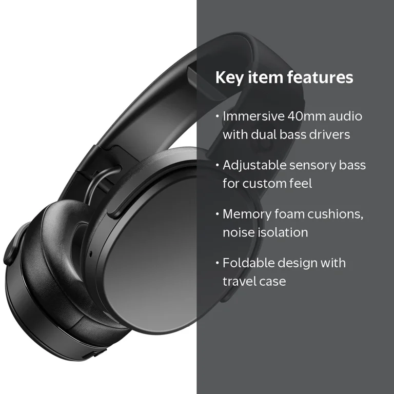 Free Shipping! Skullcandy Crusher Wireless Over-Ear Headphones