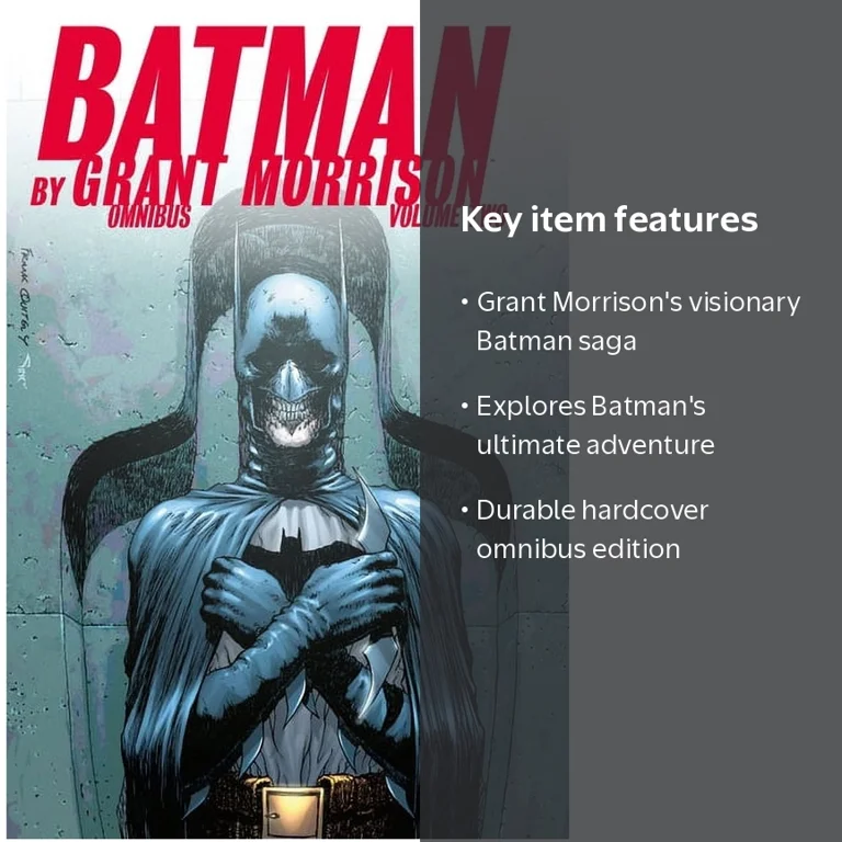 洋書 Batman by Grant Morrison : Omnibus Vol 2 Grant Morrison, Batman Omnibus Vol. 2 Hardcover, Epic Dark Knight