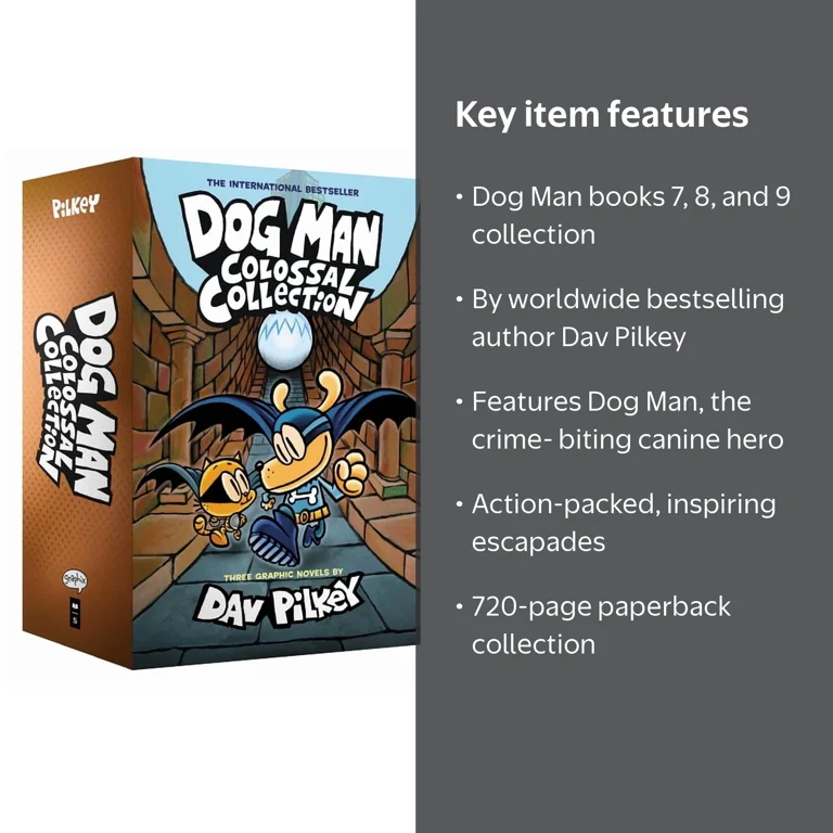 Dog Man Dog Man Colossal Collection (Dog Man #7-9 Box Set