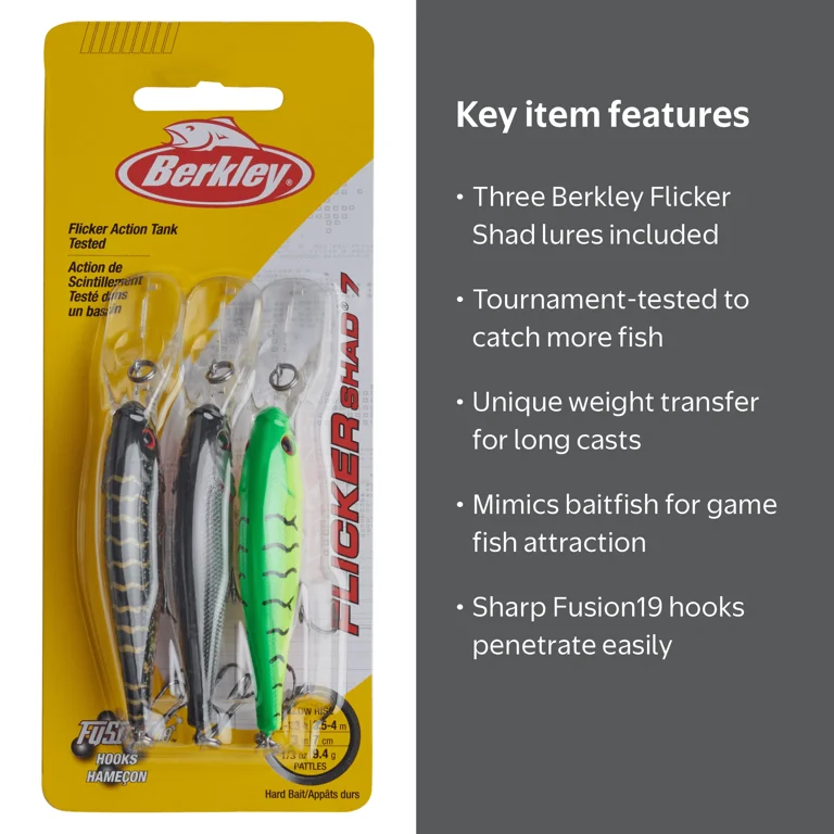 berkley bass fishing lures Choppo MF Bluegill; 90 mm style topwater bait with a rotating tail blade that churns through the surface creating a loud Berkley PowerBait Power Minnow 2"