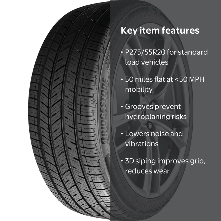 Bridgestone, Passenger Tire, P275/55R20, 111H, All-Season