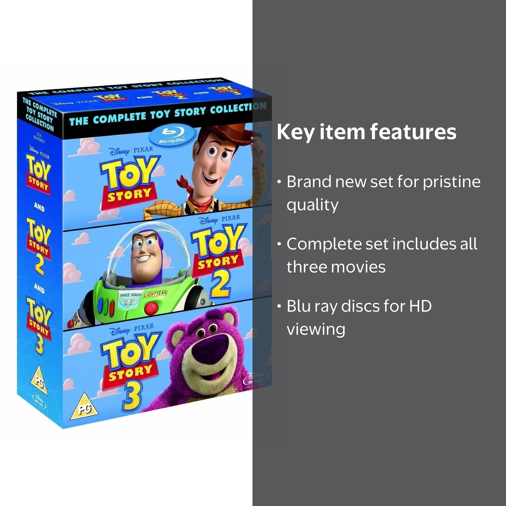 The Complete Toy Story Collection (Toy Story/Toy Story 2/Toy Story