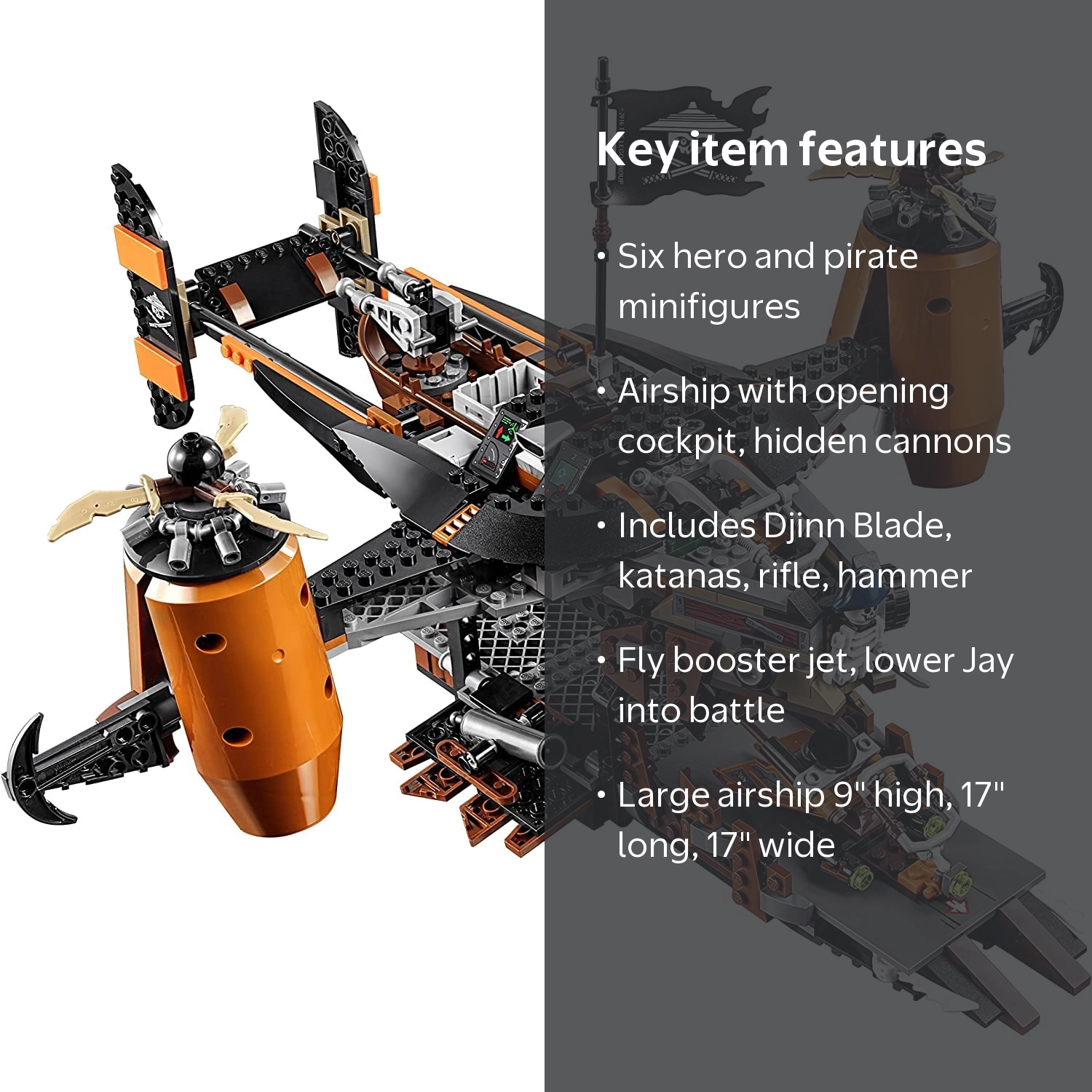 LEGO Ninjago Misfortune's Keep 70605 - Walmart.com