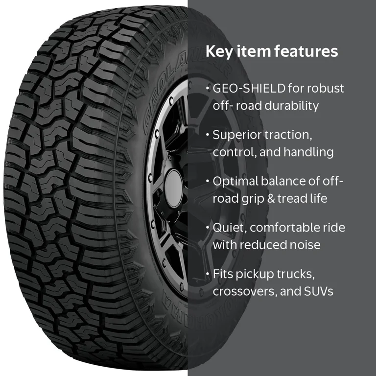 Yokohama Geolandar X-AT All Terrain 245/75R18 112T Light Truck