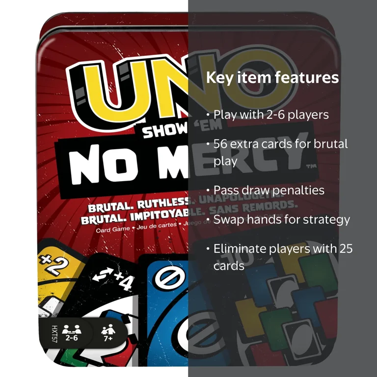 uno yugioh card Mattel Games Giant Game for Kid, Adult & Families, Color Blind Accessible & Customizable Large Deck : Toys & Games match cards by color or number and play action cards like Skip They never saw this coming!