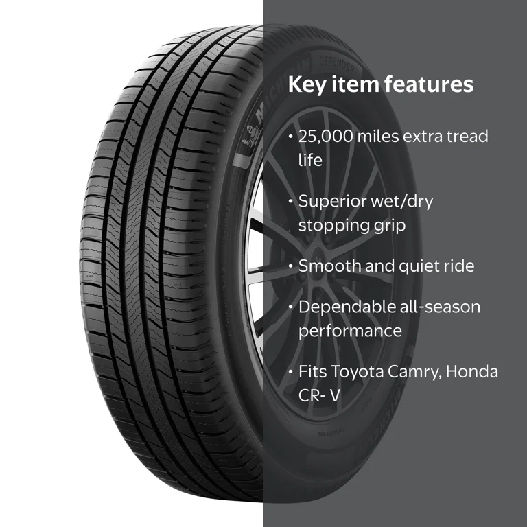 Michelin Defender 2 All-Season 215/55R18 95H Passenger Tire with
