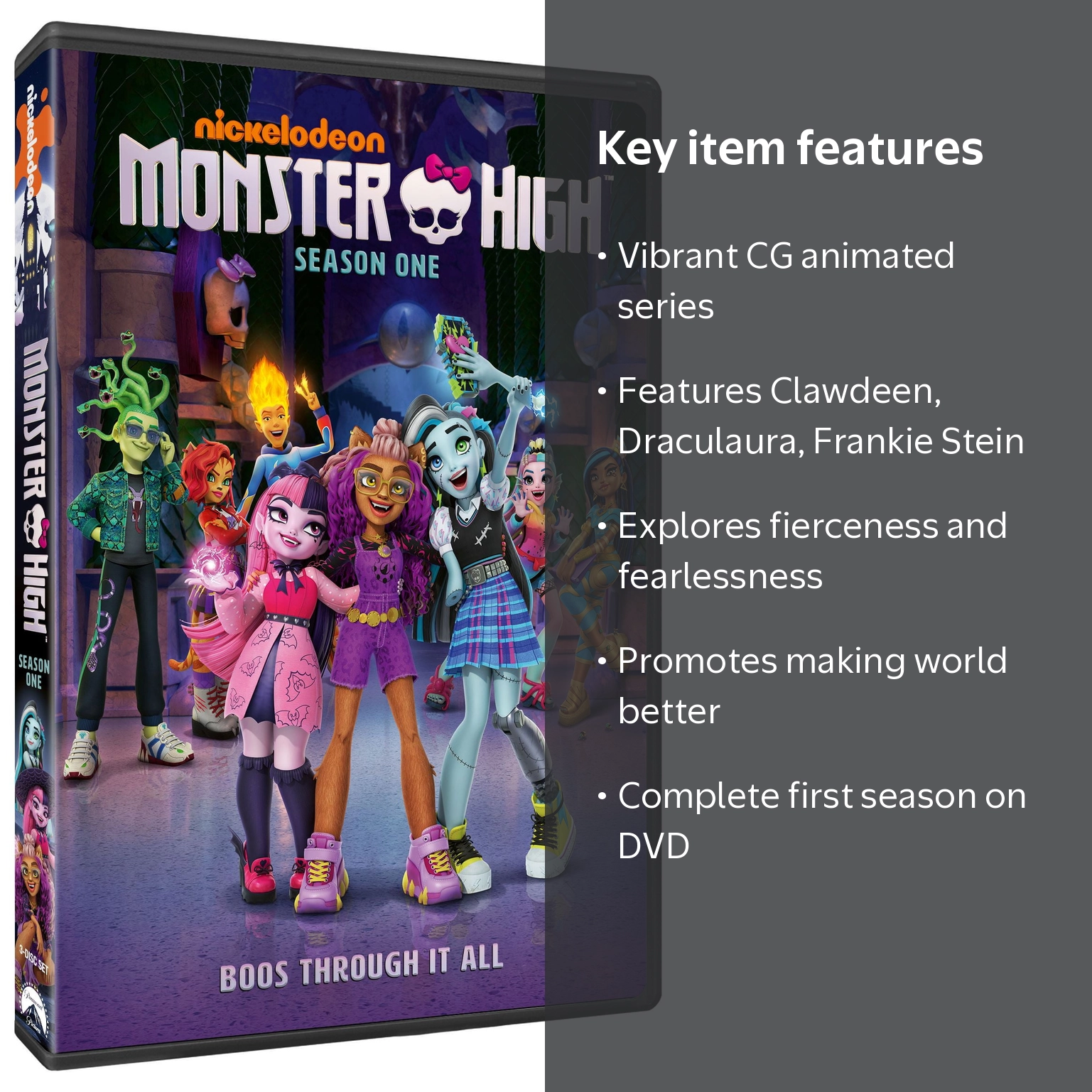 Paramount Home Video, DVD, Monster High Season One (2022), TV-Y7