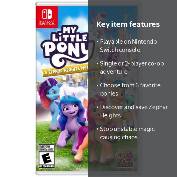 Free Shipping! Outright Games My Little Pony Zephyr Heights
