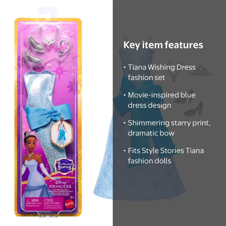 princess and the frog blue dress Amazon.com: Cizouamo Tiana Costume Fairy with Necklace Halloween Princess Tiana Dress Cosplay (Blue, Small) : Clothing, Shoes & Jewelry Meet this Princess Tiana doll Blue Tiana Dress Disney Princess