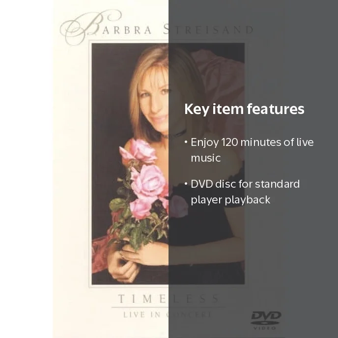 Sony Music, DVD, Timeless--Live in Concert, MGM Grand Las Vegas