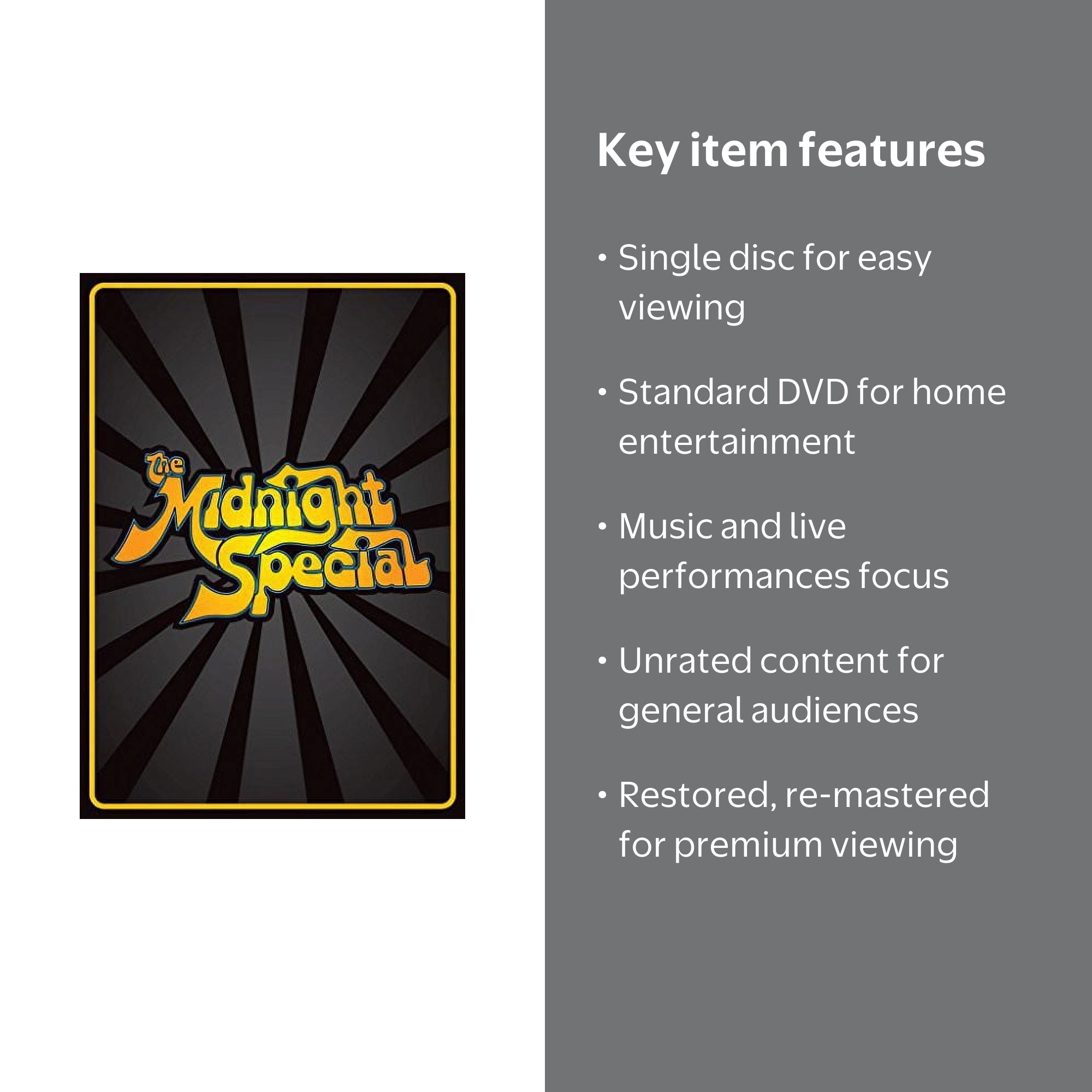The Midnight Special (1 Disc) (DVD), Time Life, Music