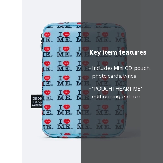 ILLIT - [NOT CUTE ANYMORE] 1st Single Album POUCH I HEART ME