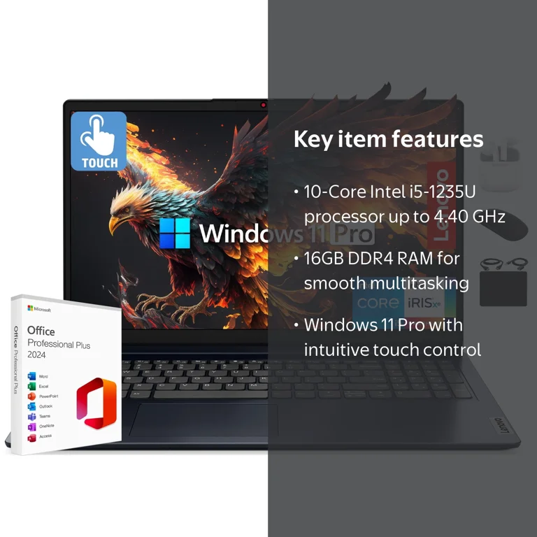 Lenovo IdeaPad Laptop 2025 Business Computer, 15.6
