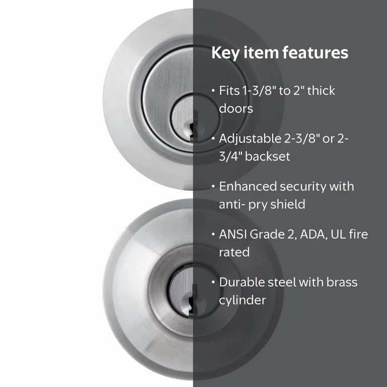 Brinks, Knob and Deadbolt Set, 2