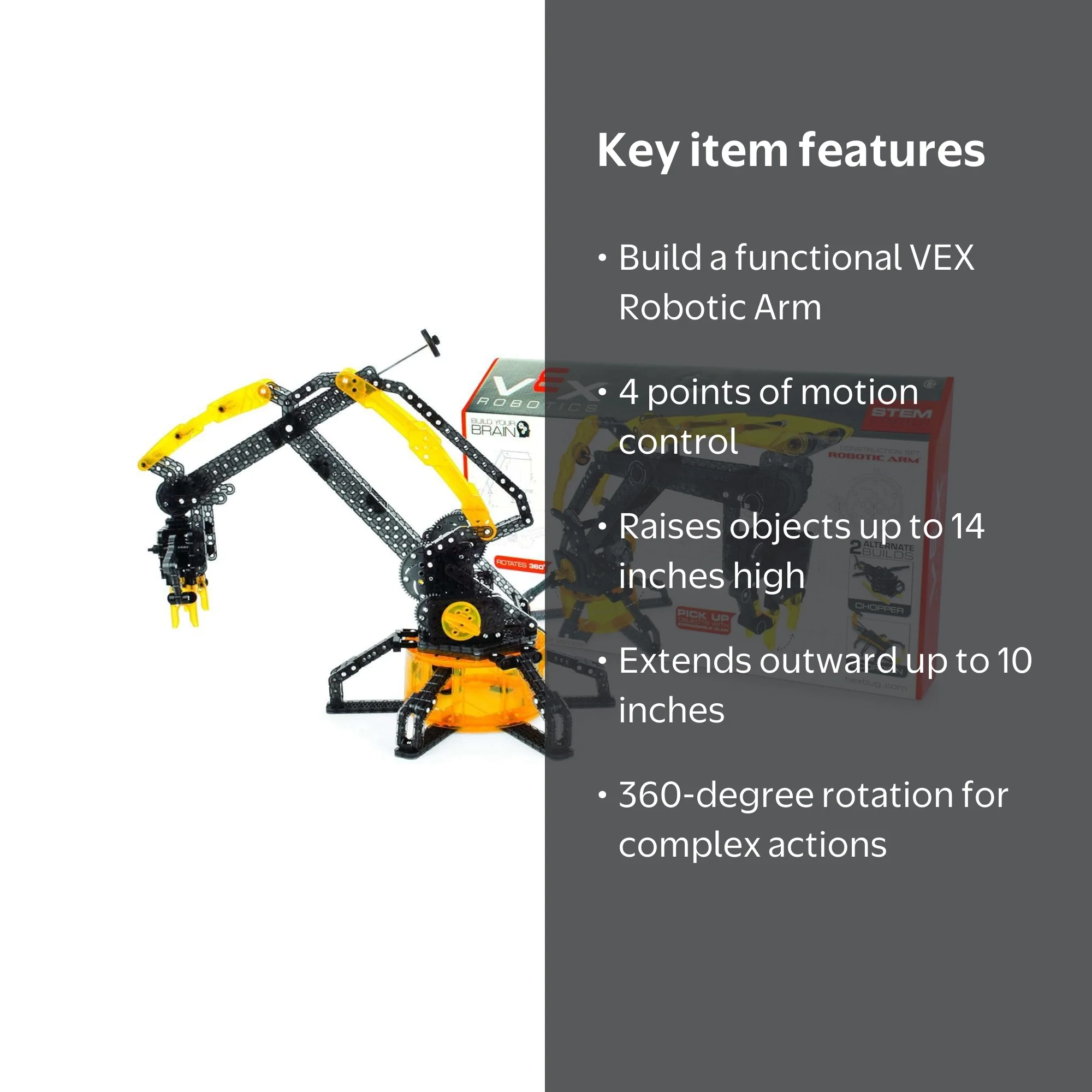 Hexbug Vex Robotic Arm #406-4202 - Walmart.com