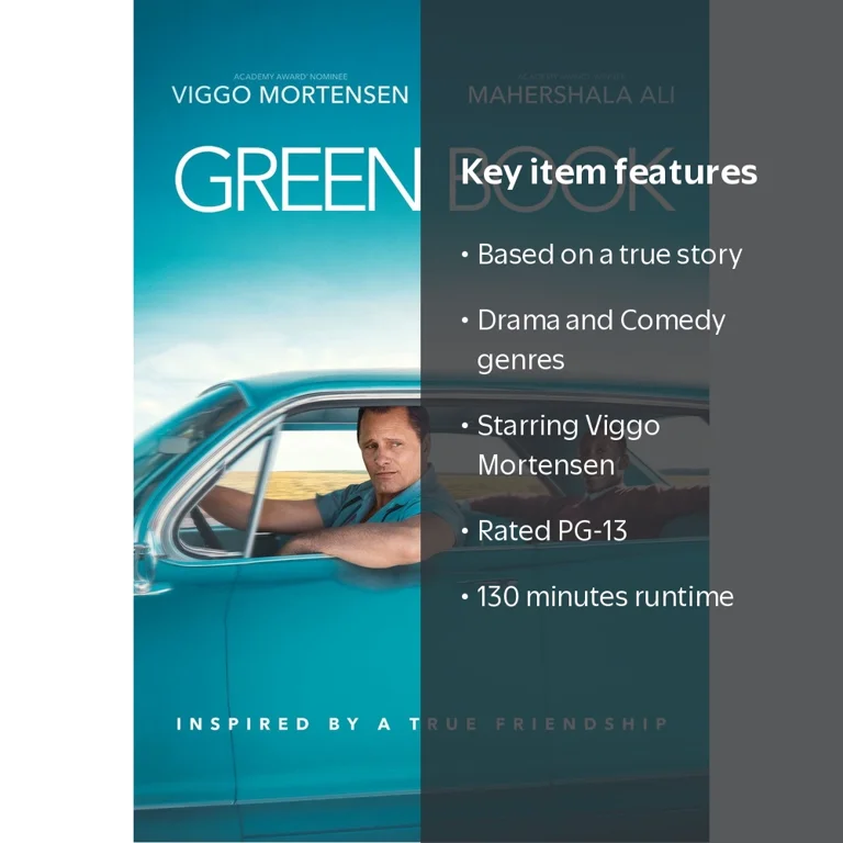 Universal Studios Green Book (DVD) - Drama, True-life Opus, PG-13