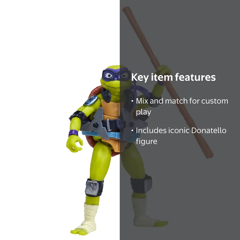 Mix & Match Donatello Figure - Walmart.com