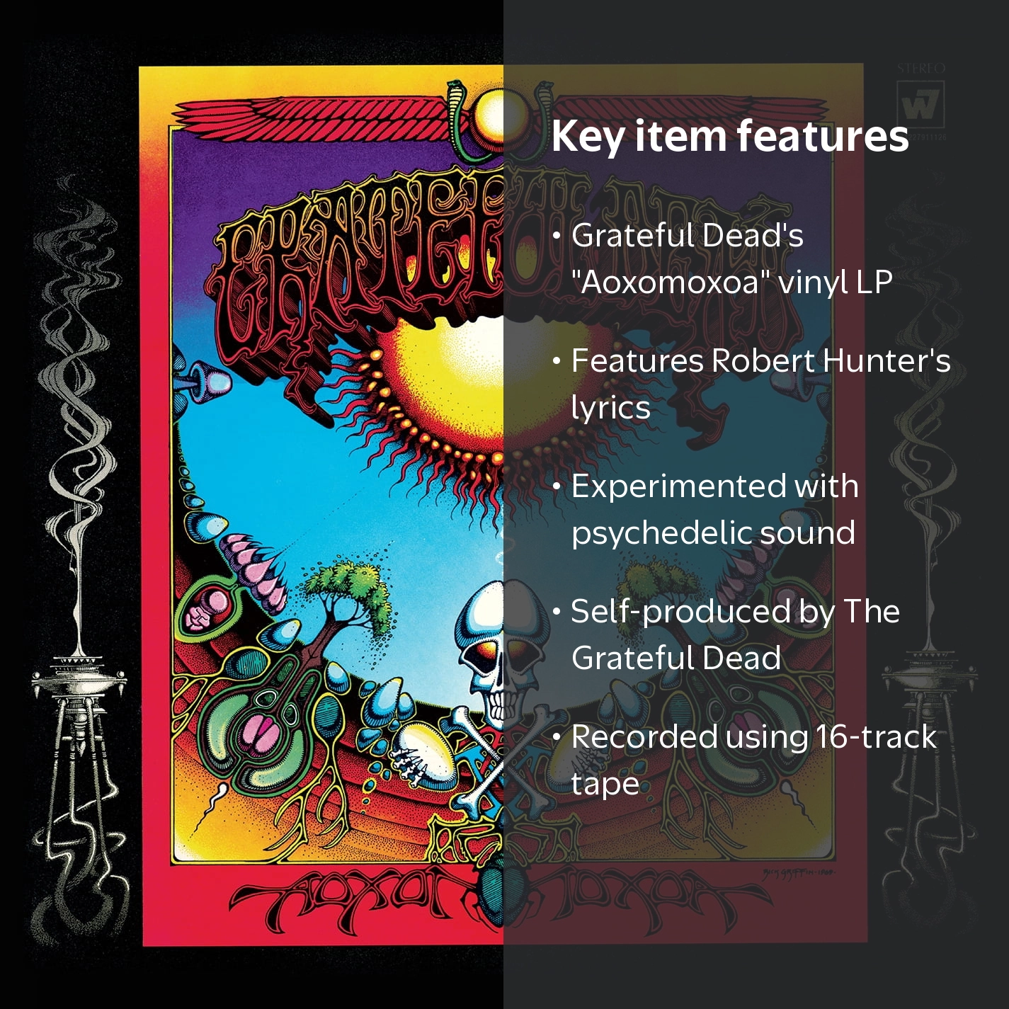 Grateful Dead - Aoxomoxoa - Music & Performance - Vinyl - Walmart.com