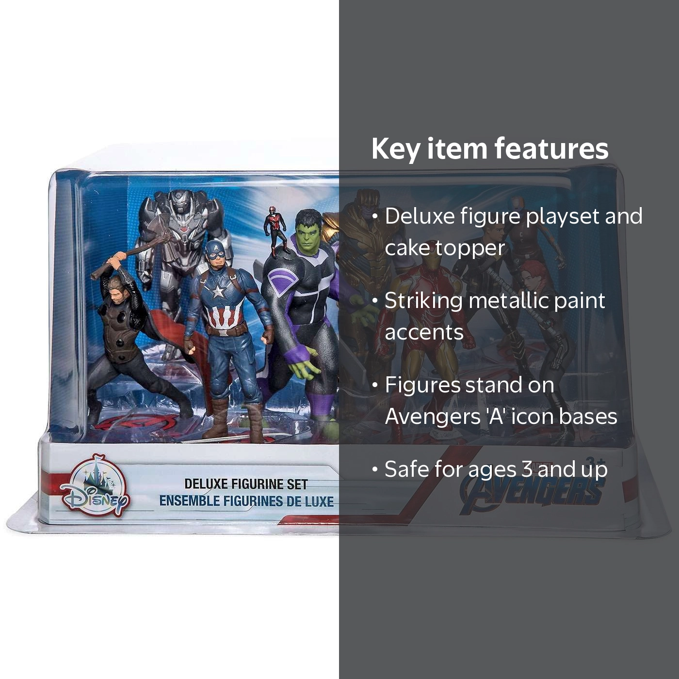 Disney Marvel Avengers End Game Deluxe Figure Play Set Playset