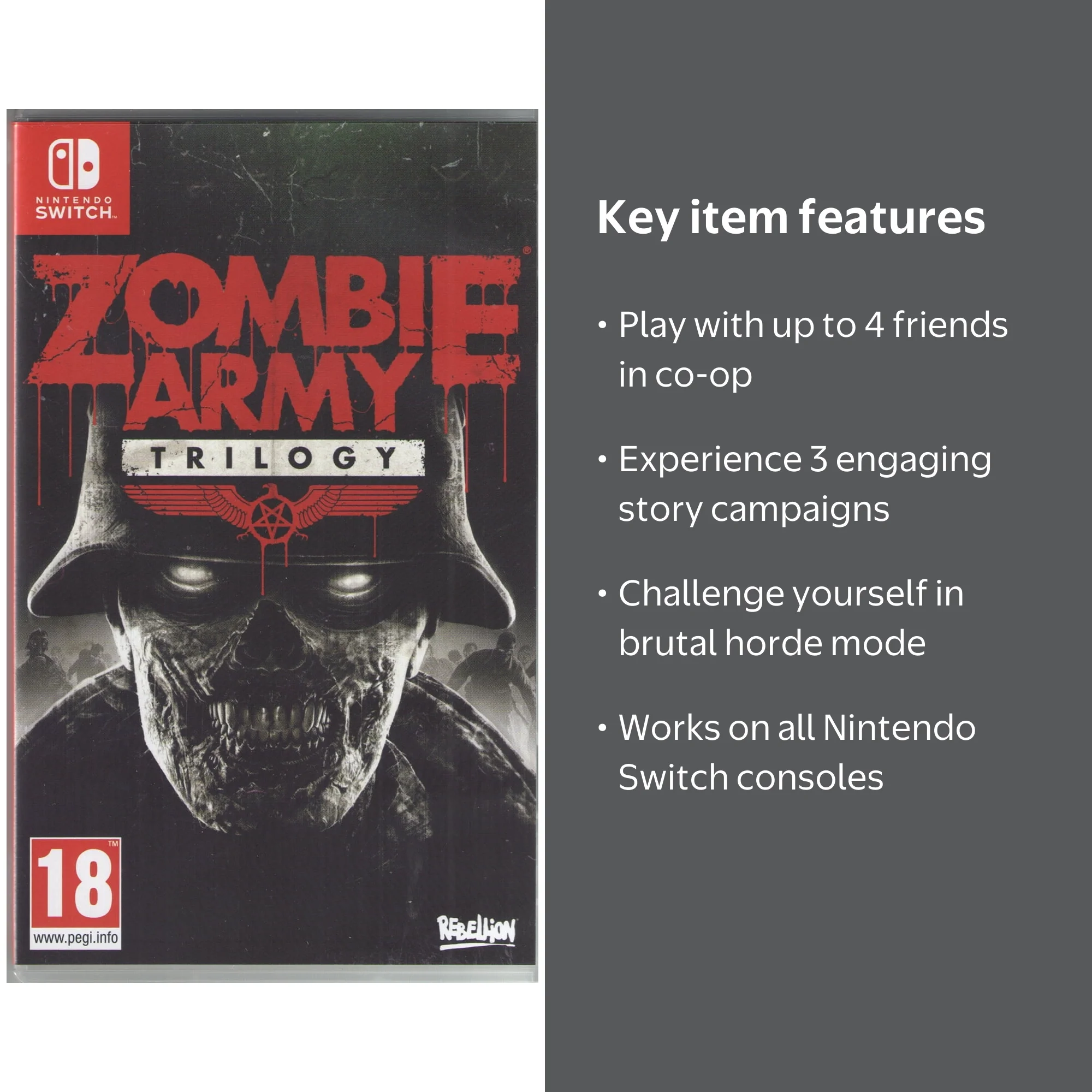 Rebellion Zombie Army Trilogy for Nintendo Switch‚Ñ¢ - Walmart.com