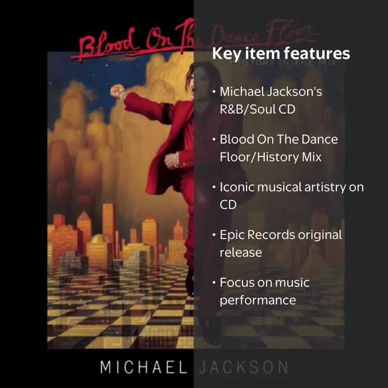 Michael Jackson - Blood On The Dance Floor History In The Mix - CD