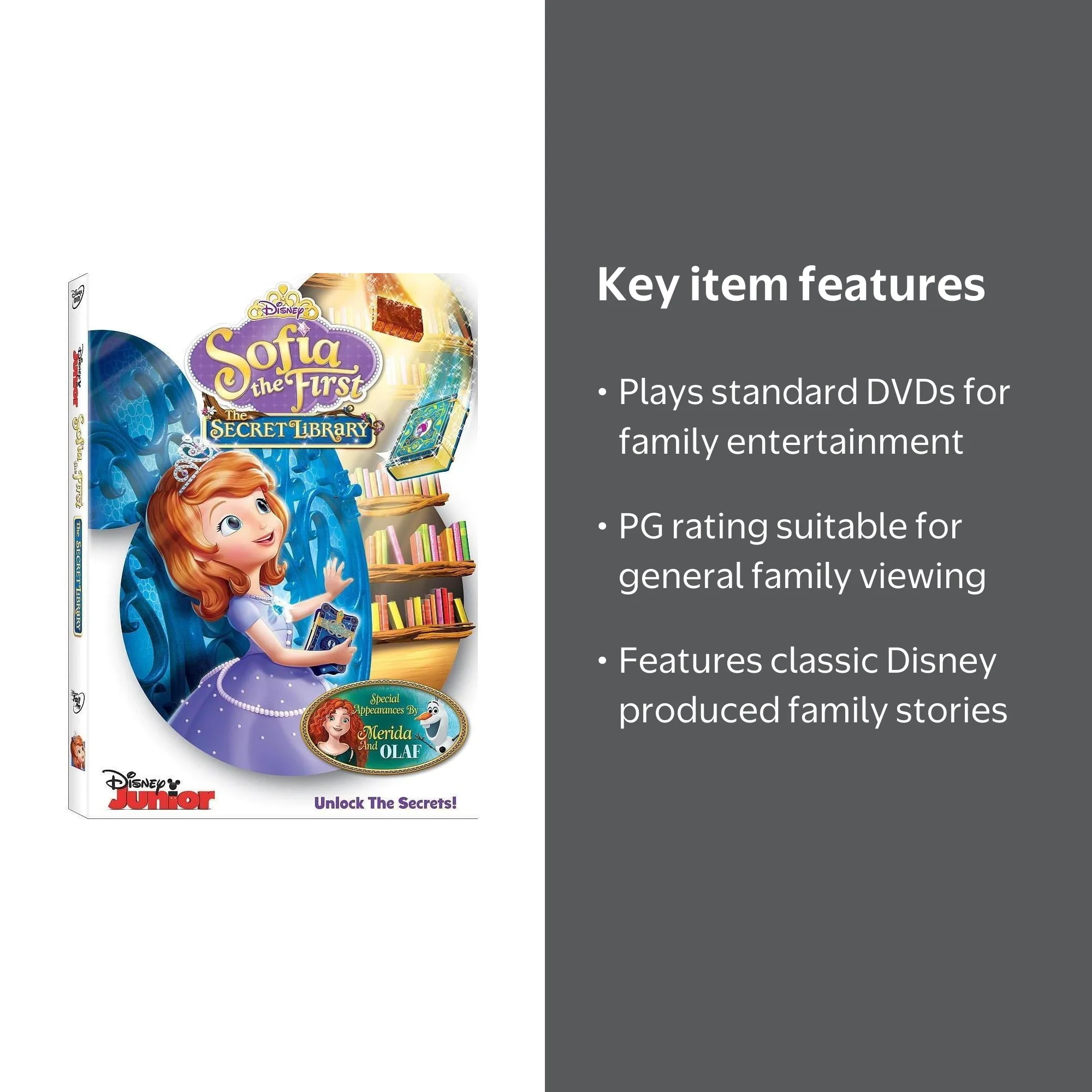 Sofia The First: Secret Library (DVD) - Walmart.com