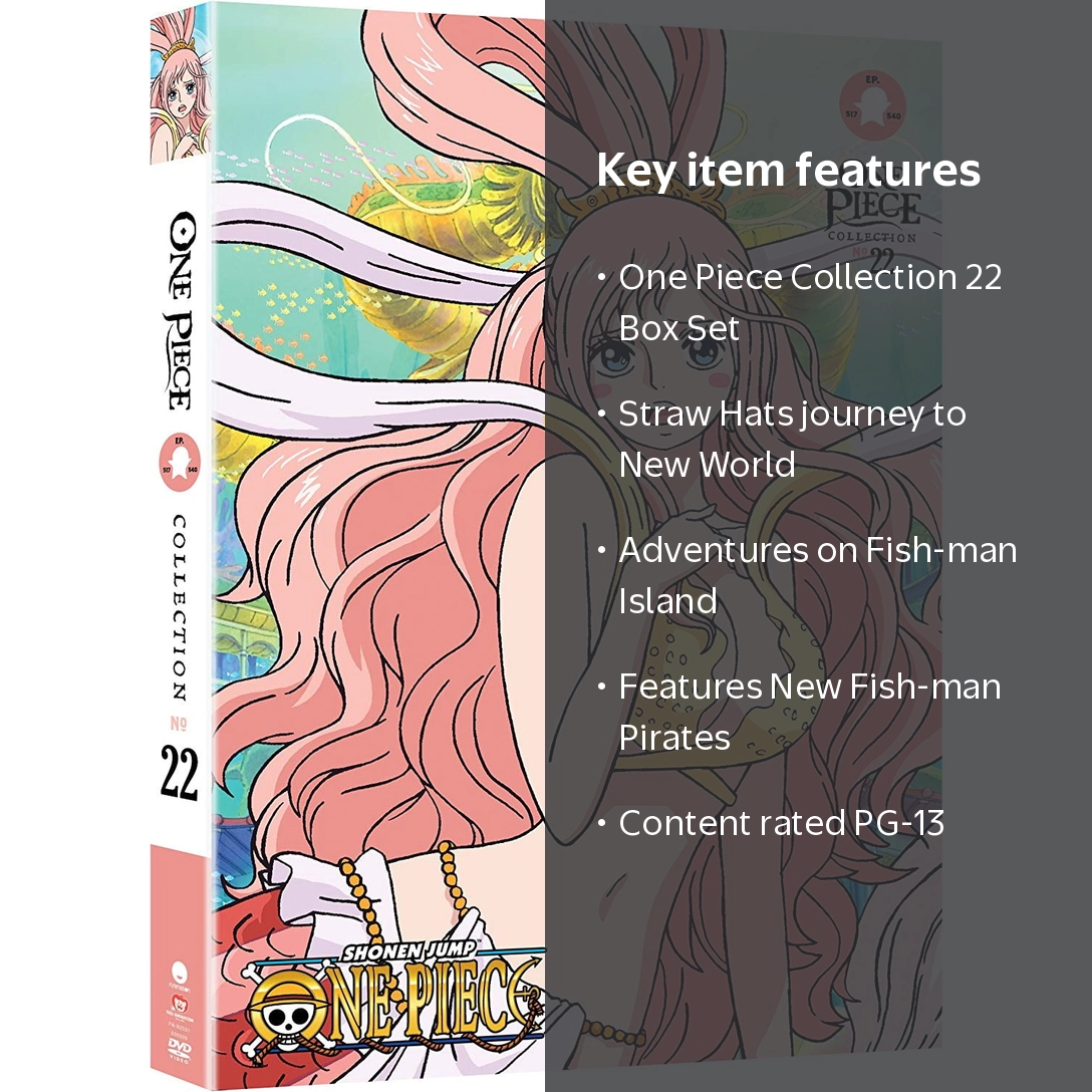 Crunchyroll, One Piece: Collection 22 Box Set, Adventure and