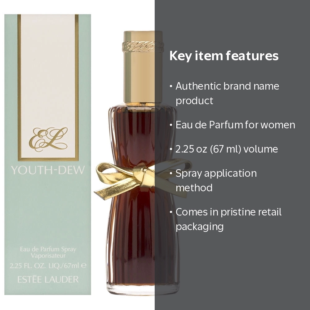 【限定品/75ml/ほぼ未使用】Estée Lauder Youth Dew Estée Lauder, Youth Dew Eau de Parfum, 2.25 oz, Perfume for Women