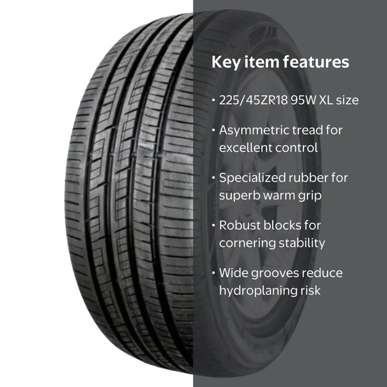 Royal Black Racing Trac Racing 225/45ZR18 95W XL Passenger Tire