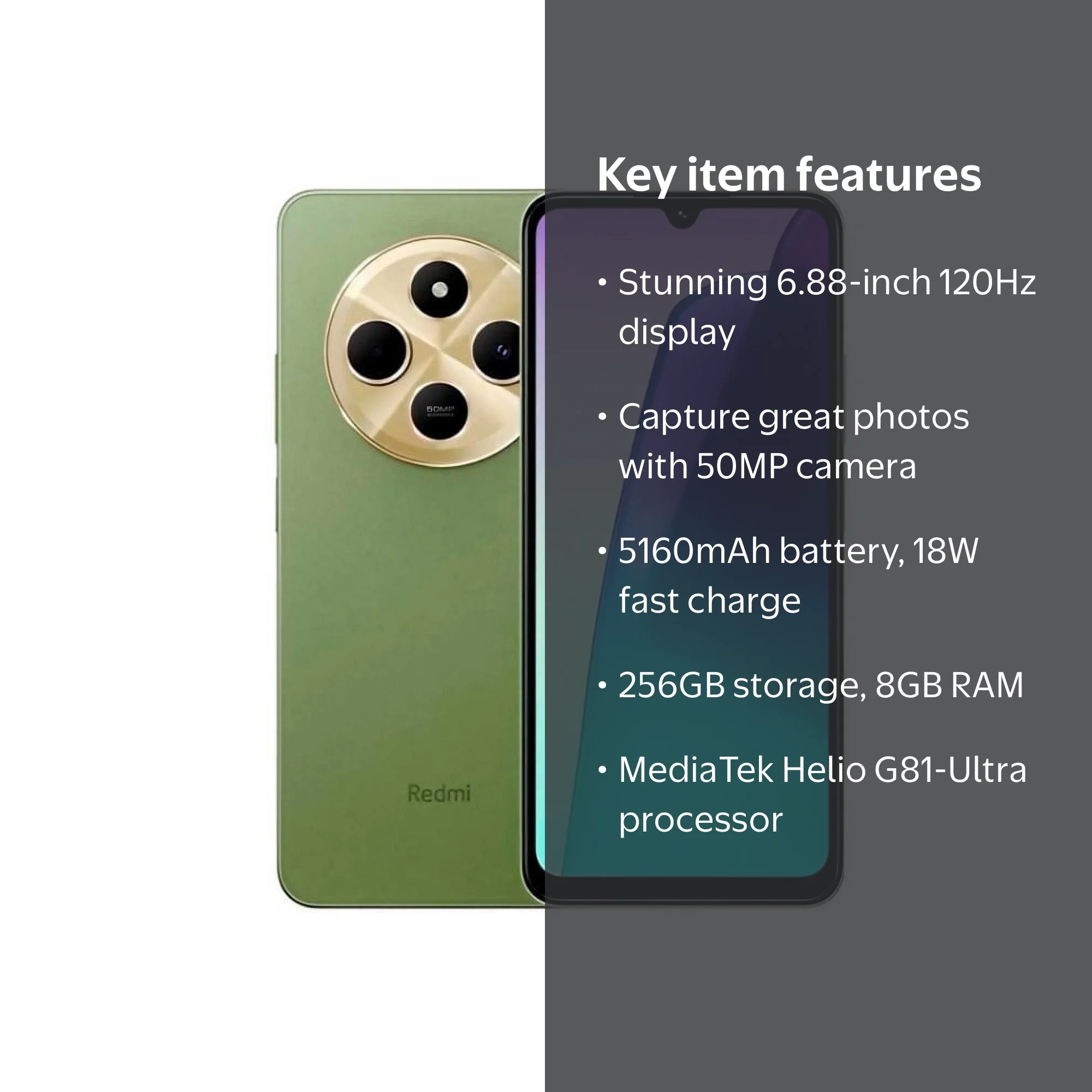 Xiaomi Redmi 14C 4G GSM Unlocked Smartphone 6.88