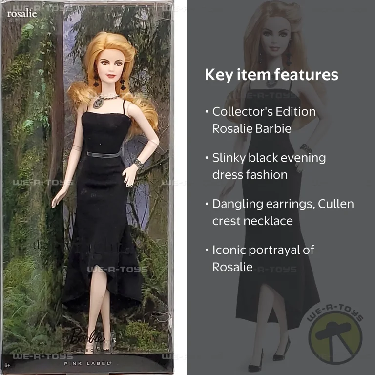 The Twilight Saga Breaking Dawn Part 2 Rosalie Pink Label 2012