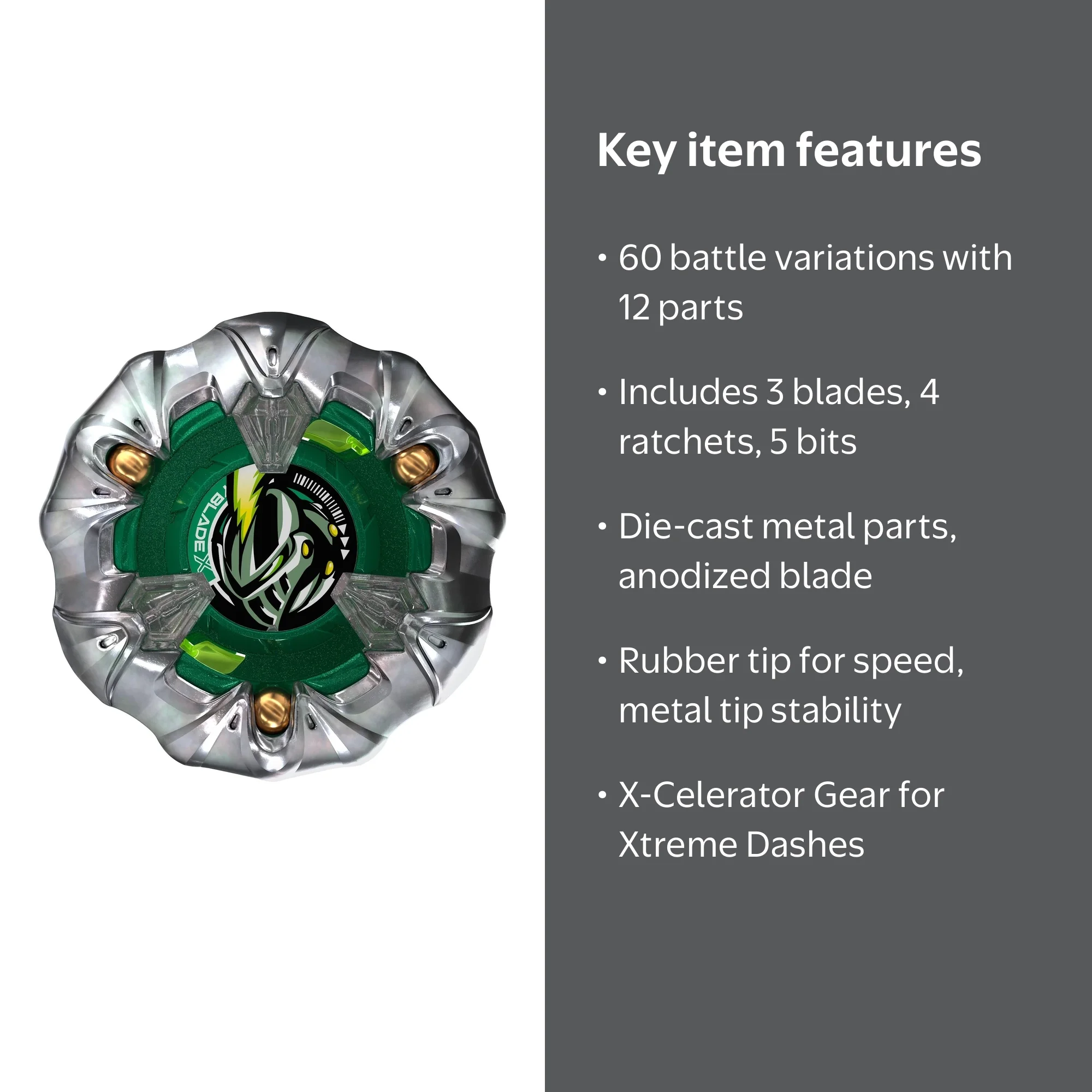 Beyblade, Customized Set U UX-10, X-treme Expansion Pack