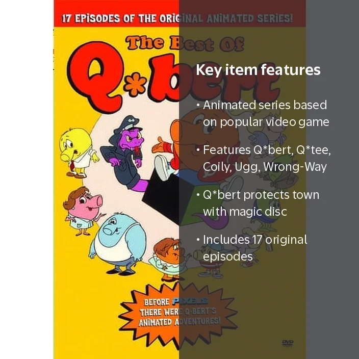 Q-Bert: Season 1 (DVD), Sony Pictures Home, Animation - Walmart.com