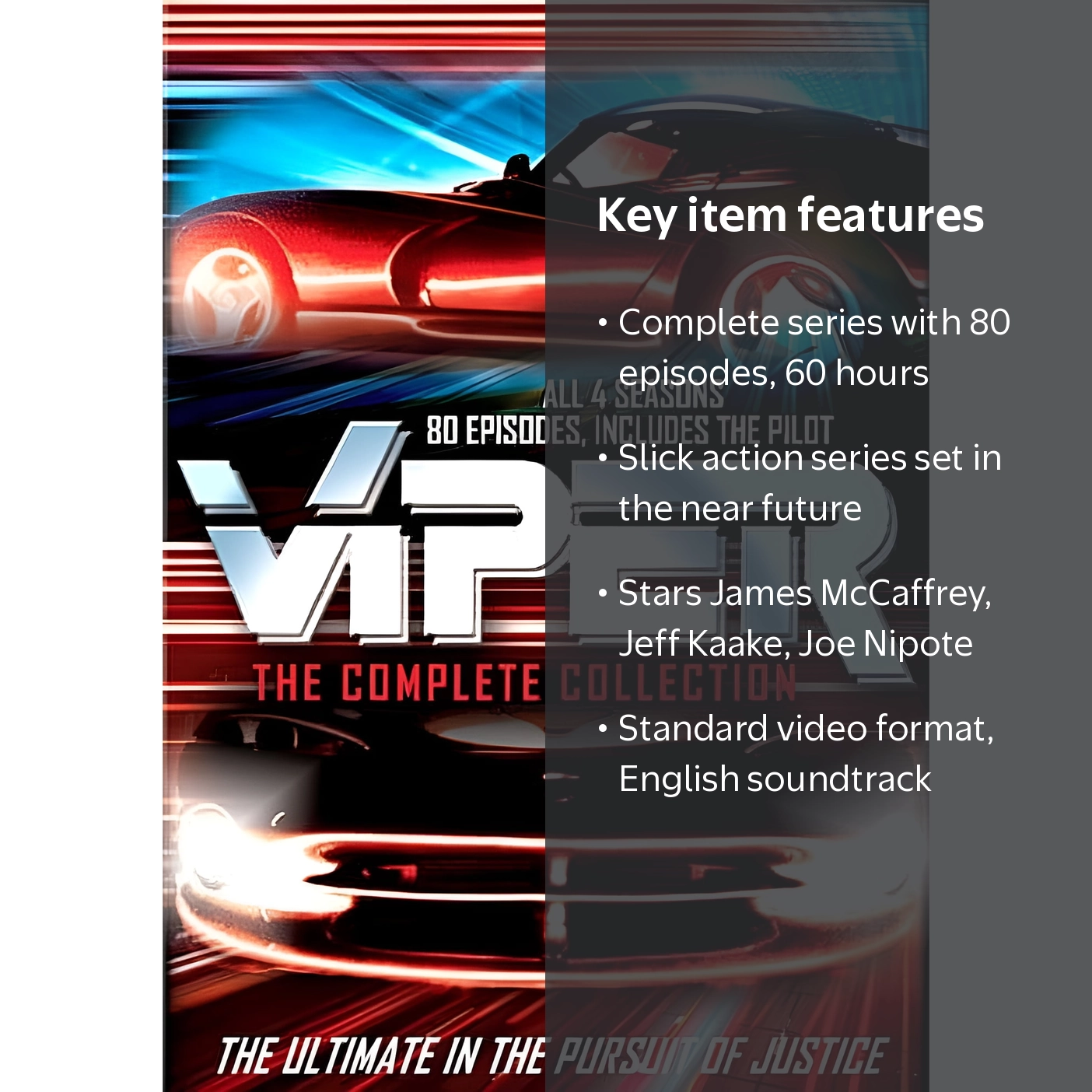 Viper: The Complete Series Collection (DVD) - Walmart.com