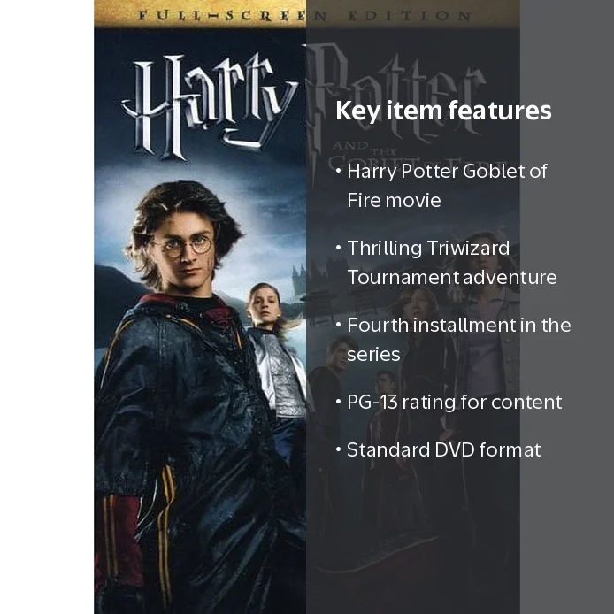 Harry Potter and the Goblet of Fire (DVD) - Walmart.com