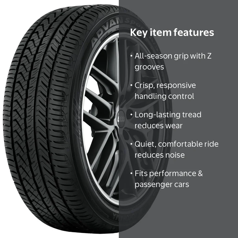 Yokohama Advan Sport A/S Plus UHP All Season 225/40R18 92Y XL