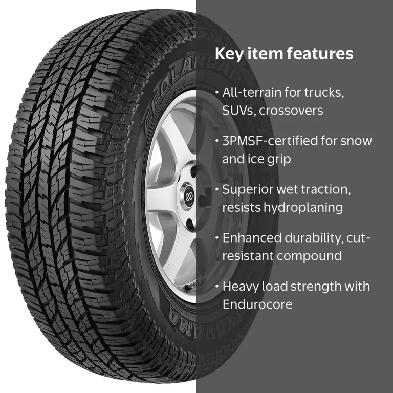 Yokohama Geolandar AT G015 All Terrain 285/65R17 116H Light Truck