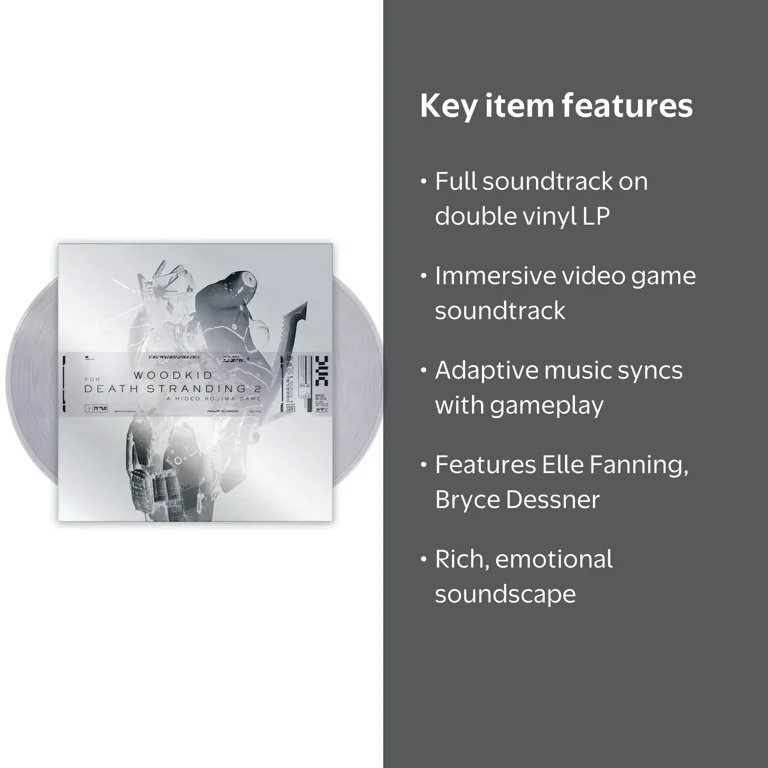 Woodkid for Death Stranding 2 on the Beach Soundtrack Vinyl